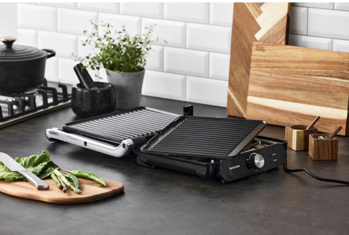 Nordic Sense 2000 W Paninigrill med Avtakbare Grillplater - Image 7