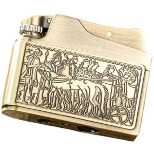 Kreativ retro-lighter i rustfritt stål