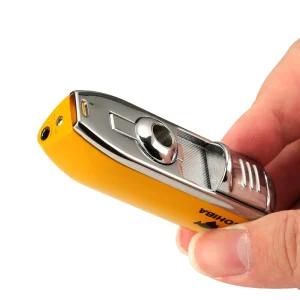 COHIBA 3-jet lighter- og sigarkutter-sett