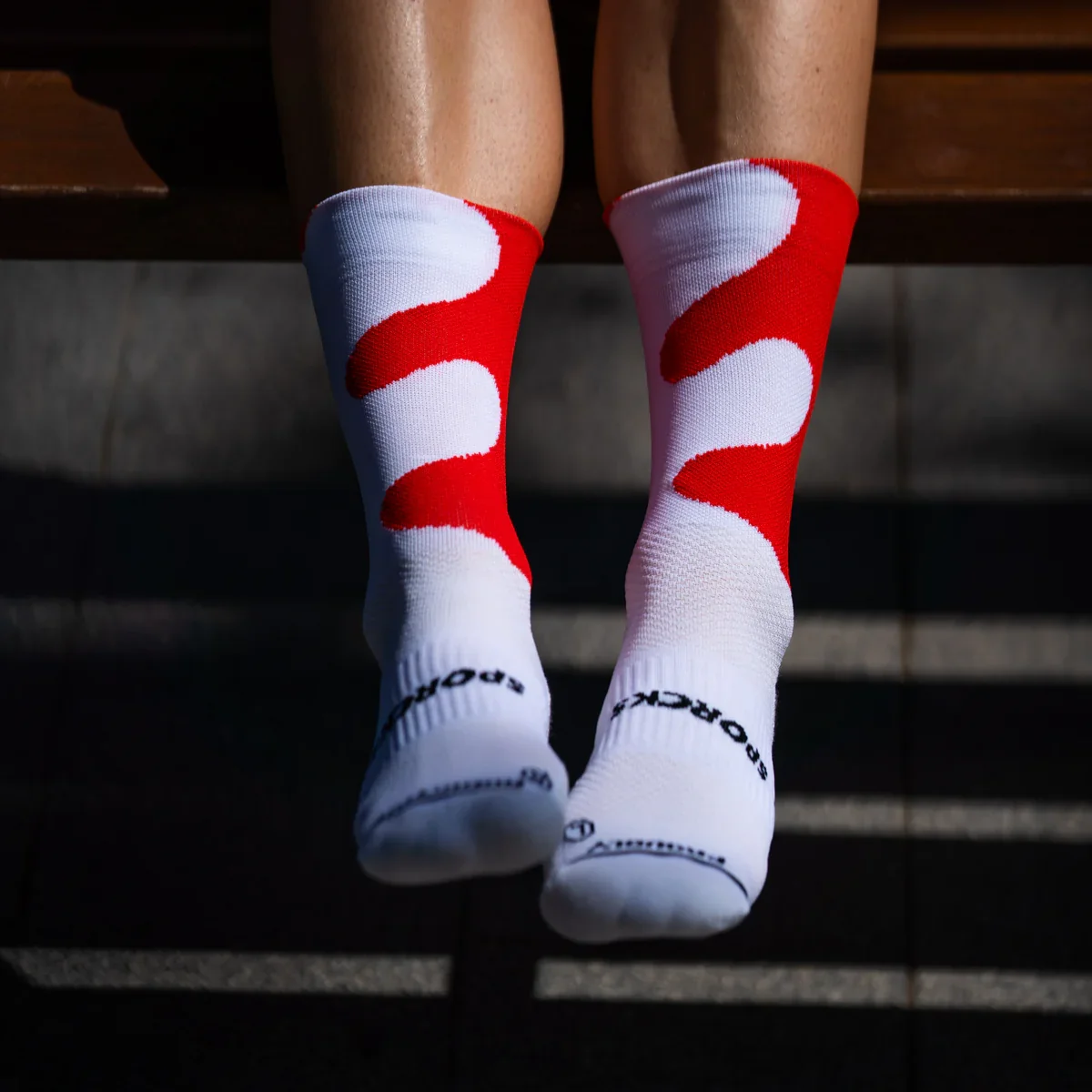 Kinetic Red - Running Socks - Image 5