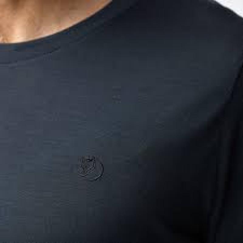 Fjällräven Abisko Wool Longsleeve Herre Dark Navy - Image 4