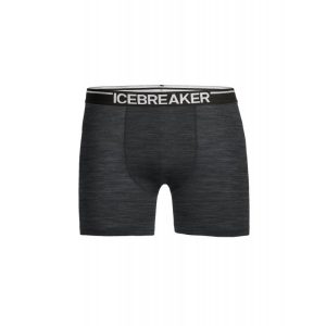 Icebreaker Anatomica Boxers Herre Jet Grey
