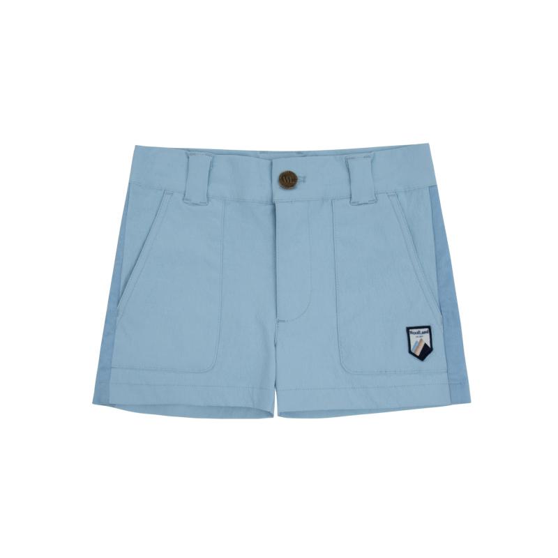 WoolLand Romsdalseggen Shorts Cord Jente Light Sky