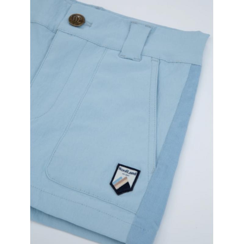WoolLand Romsdalseggen Shorts Cord Jente Light Sky - Image 4