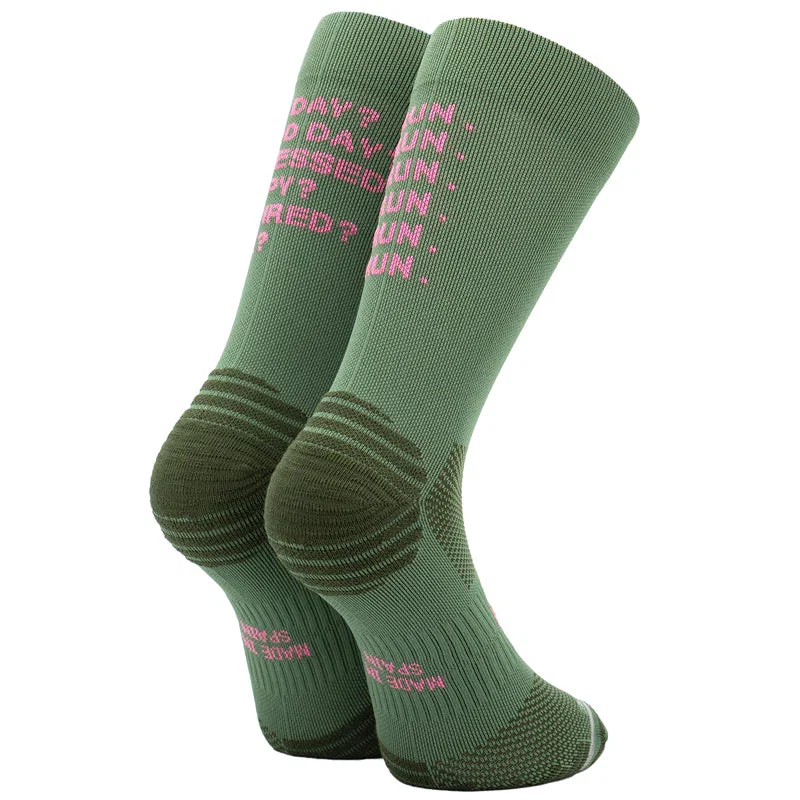 Just Run Forest - Running Socks - Image 2