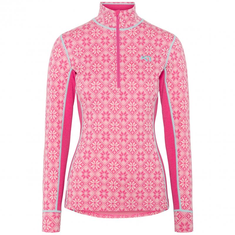 Kari Traa Rose Half Zip W Bright Pink - Image 2