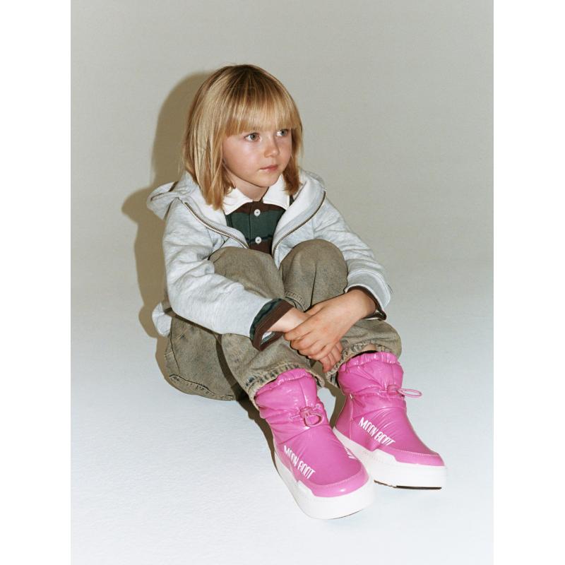 Moon Boot Park Glitter JR -Pink - Image 6
