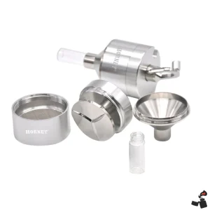 Snusmølle med flaske