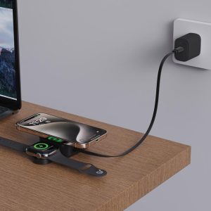 Urban Vitamin Goleta 2-i-1 15W Magnetisk Trådløs Lader