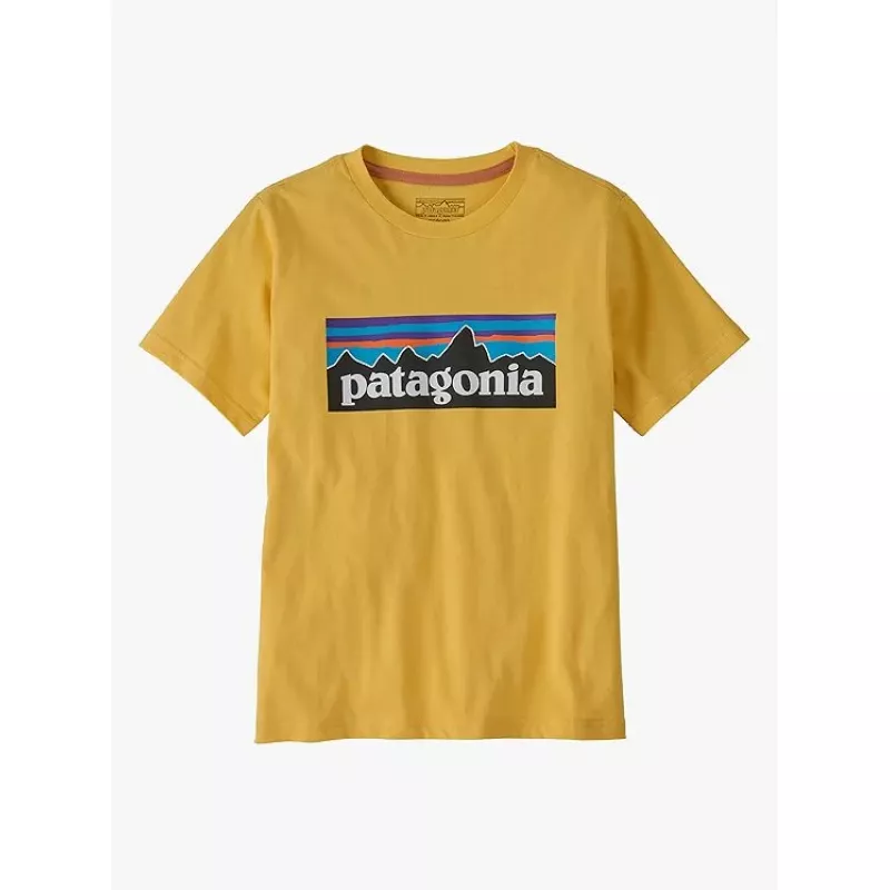 Patagonia P-6 Logo T-Shirt Barn Nectar Yellow - Image 2
