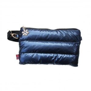 Thermopoc Thoq Crossbody Veske -Blå Metallic