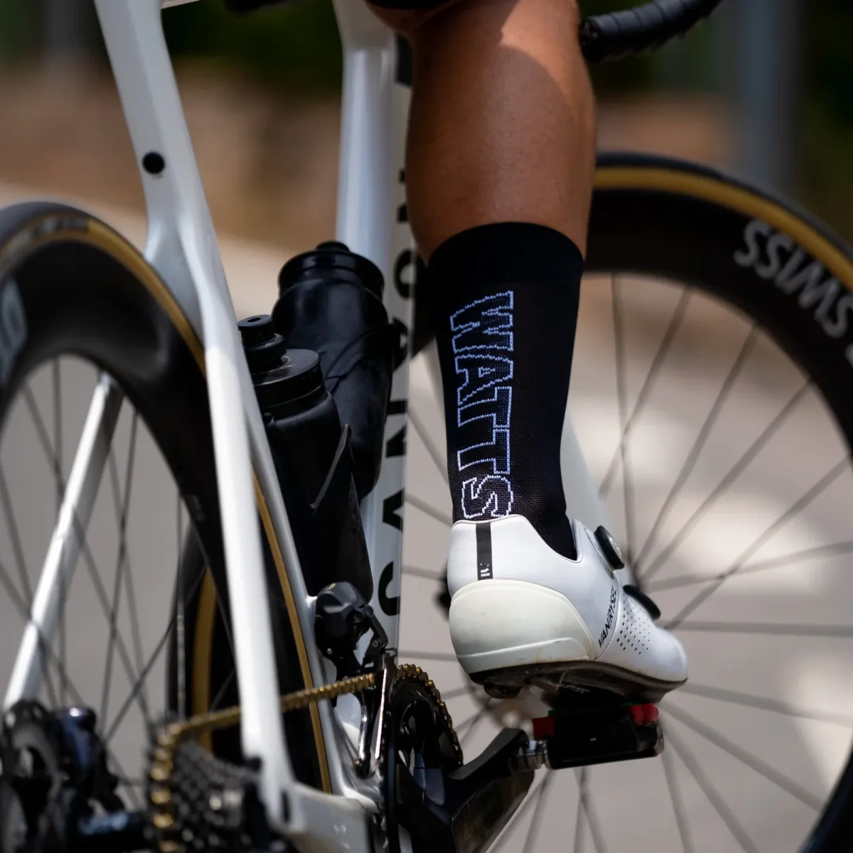Watts Black – Cycling Socks - Image 4
