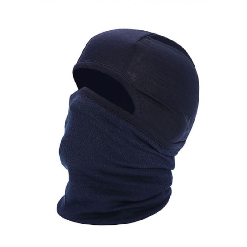 WoolLand Trysil Balaclava Voksen Blue Ink - Image 3