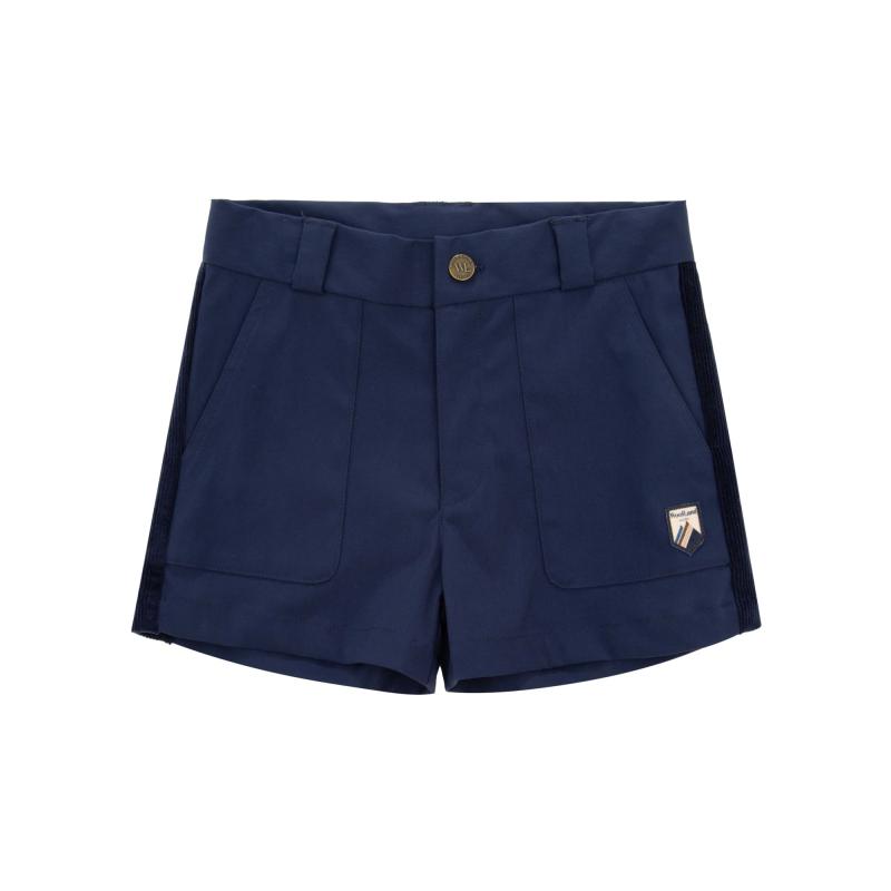 WoolLand Romsdalseggen Cord Shorts Barn Blue Ink - Image 2