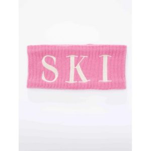 WoolLand Voss Strikket Pannebånd Barn – Bubblegum