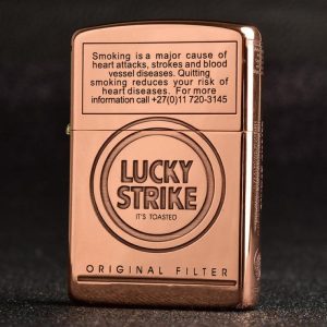 Lucky Strike antikk lighter
