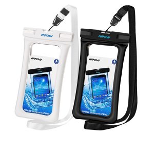 Vanntett bærevæske mobiltelefon 6,5″ Sort