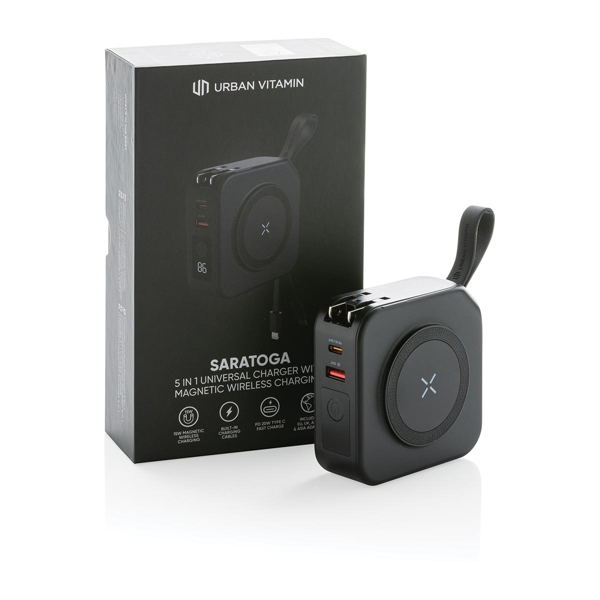 Urban Vitamin Saratoga 5 i 1 Universell Lader - Image 6