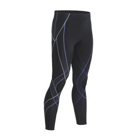 CW-X – Men’s Endurance Generator Compression Tight, Black/Blue Gradation