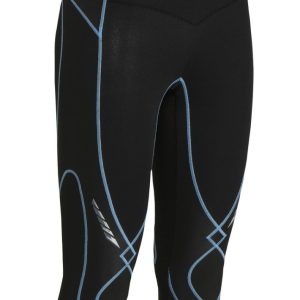 CW-X – Women’s Stabilyx Insulator 3/4 Compression Tight, Black/Periwinkle